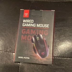 NWT Wired Gaming Mouse RGB Light-Up